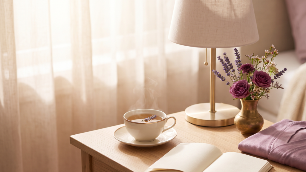 kindness-focused quiet routine for a tender day