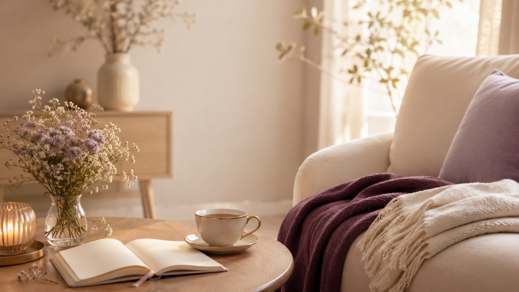 gentle self-care reset after family busyness