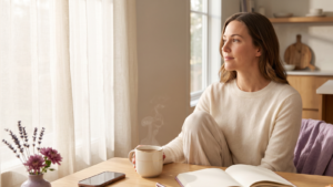 morning boundaries with calm emotional steadiness