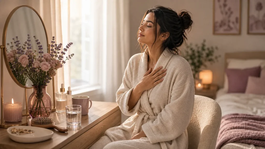 soft beauty for overwhelmed women