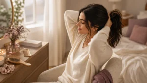 soft haircare reset with calm at-home beauty care